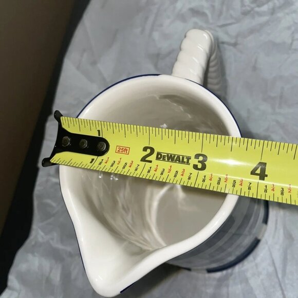 Tiffany & Go Este Ceramiche Pitcher, RARE, Made In Italy, Hand Painted, NWOB - Picture 5 of 7